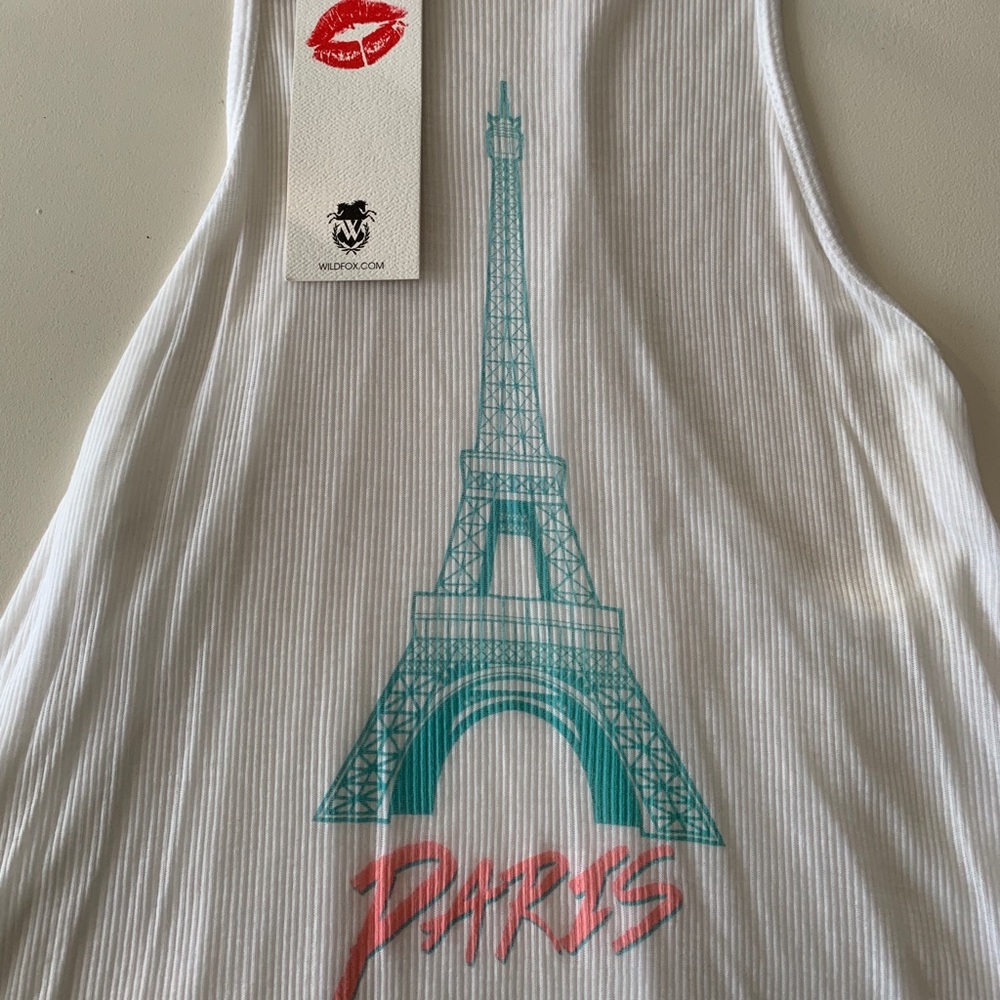Wildfox Paris Tank